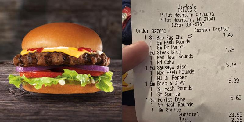 Hardee’s Menu
