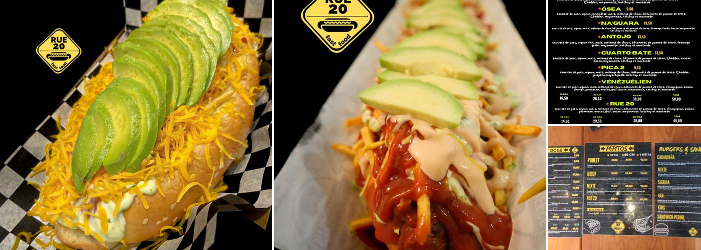 Rue20 Menu