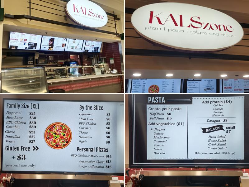KALSzone Menu