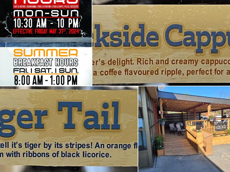 Strand Shawarma & Cafe: Poutine, Fish & Chips, Pizza and Desserts.