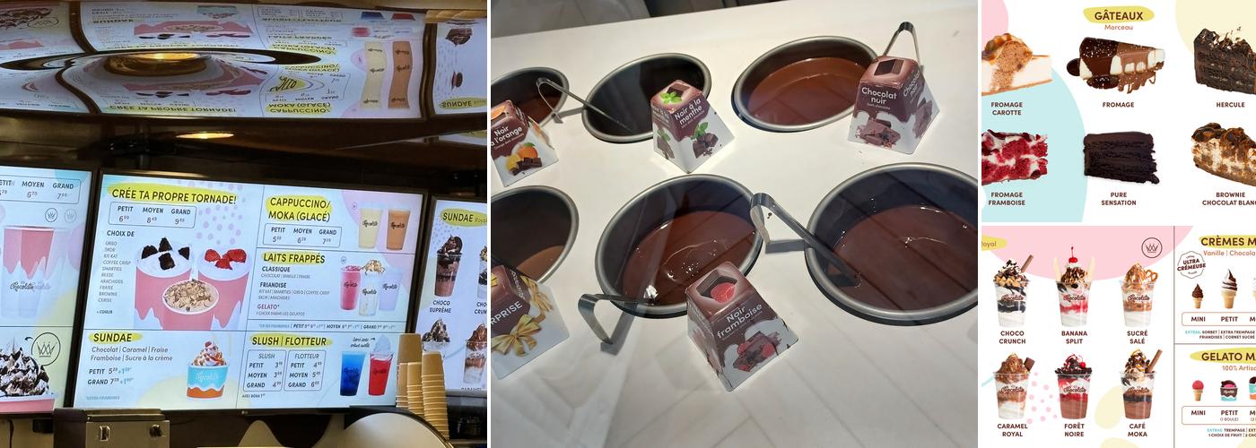 Chocolato - Petit Champlain Menu