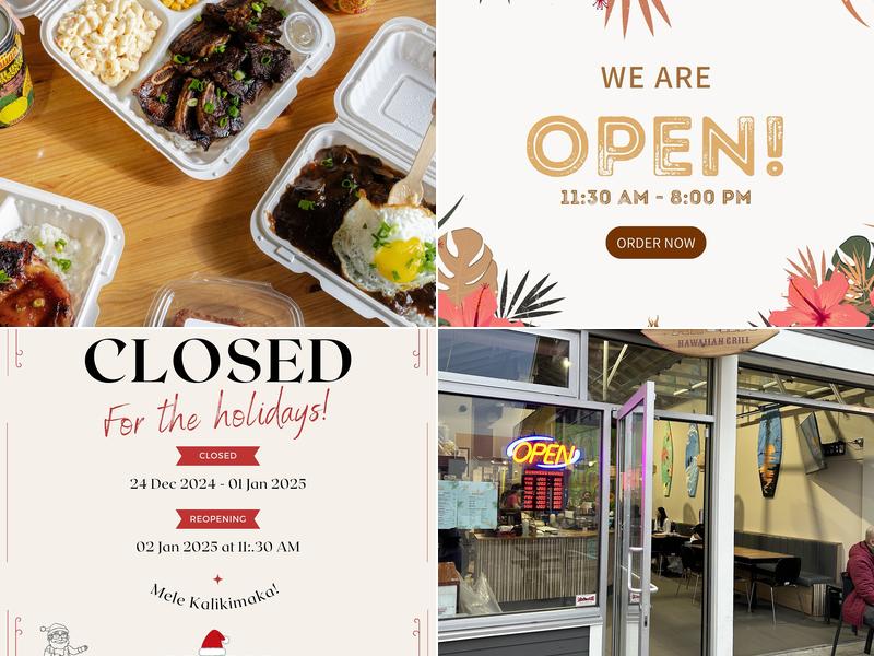 Aloha Hawaiian Grill 3900 Bayview St #110, Richmond