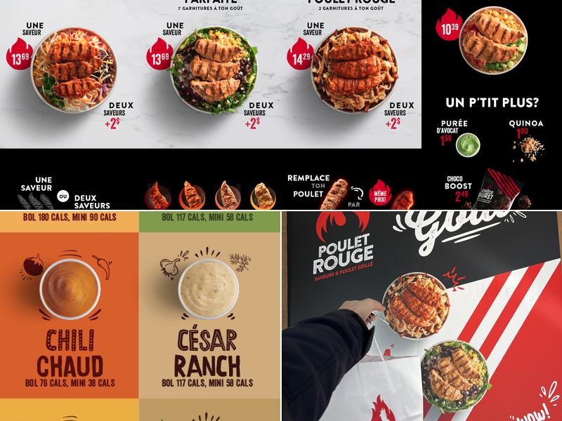 Restaurant Poulet Rouge Rosemère Menu