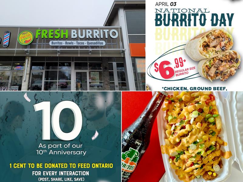 Fresh Burrito 3575 Sheppard Ave E, Scarborough