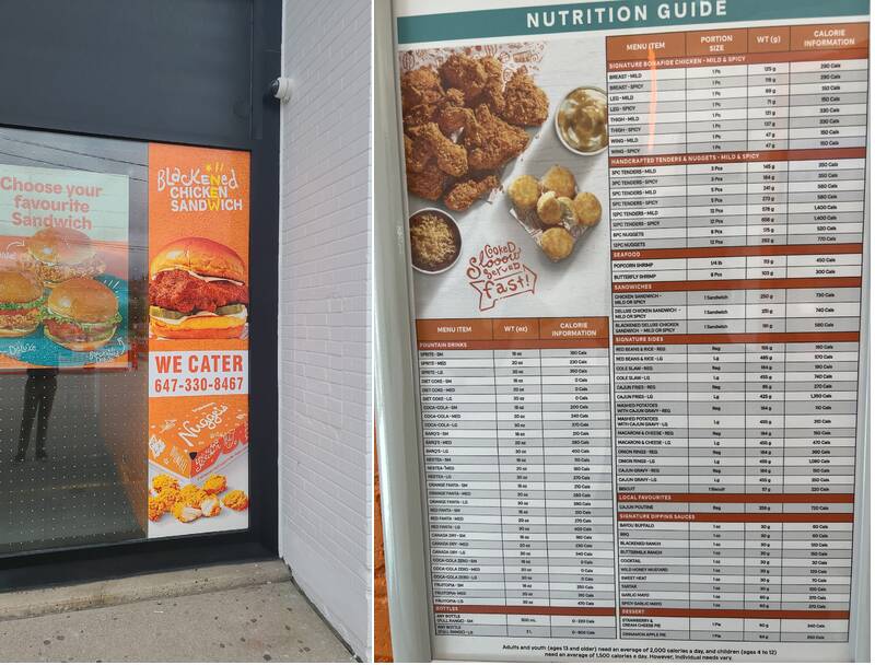Popeyes Louisiana Kitchen Menu
