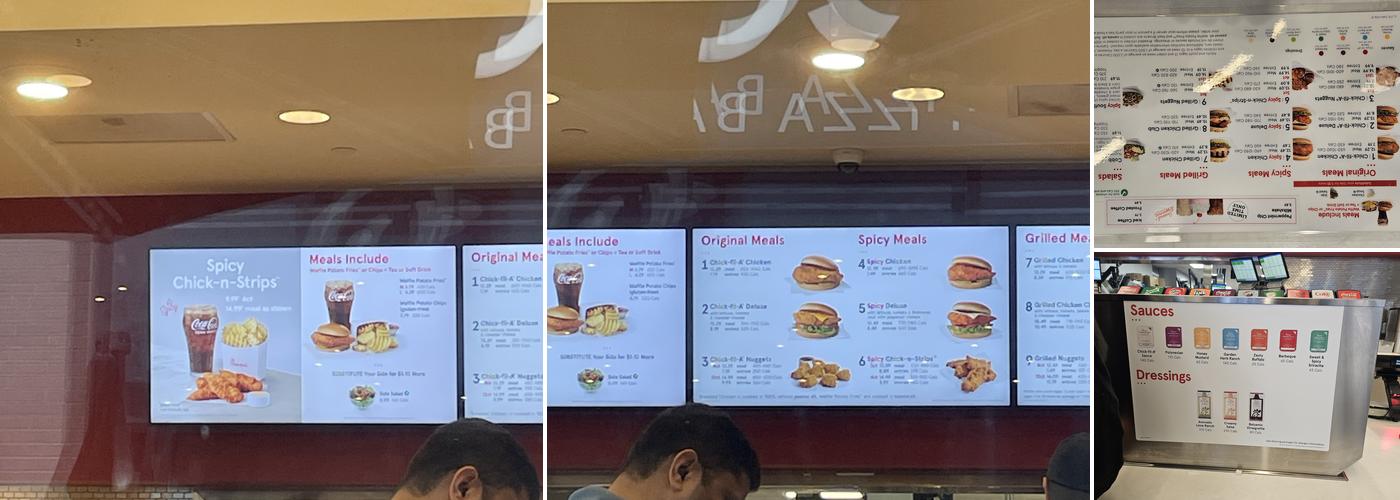 Chick-fil-A Menu