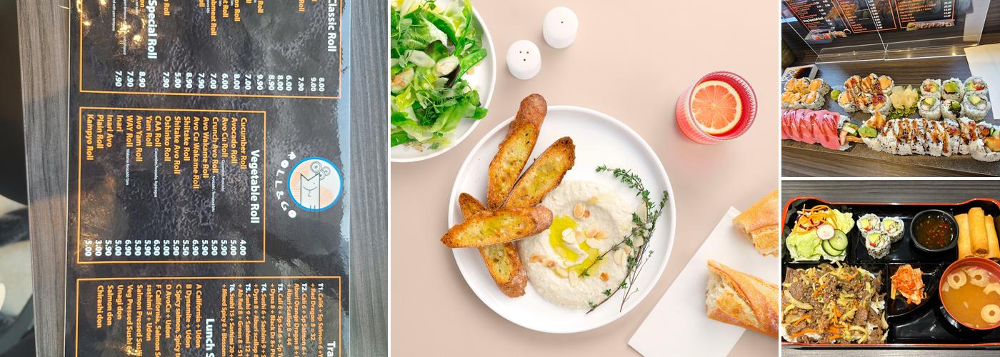 Roll & Go Sushi Menu