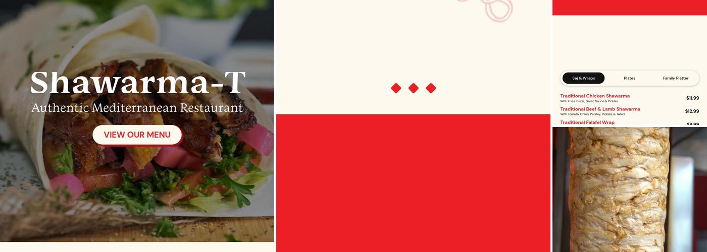 Shawarma T Menu
