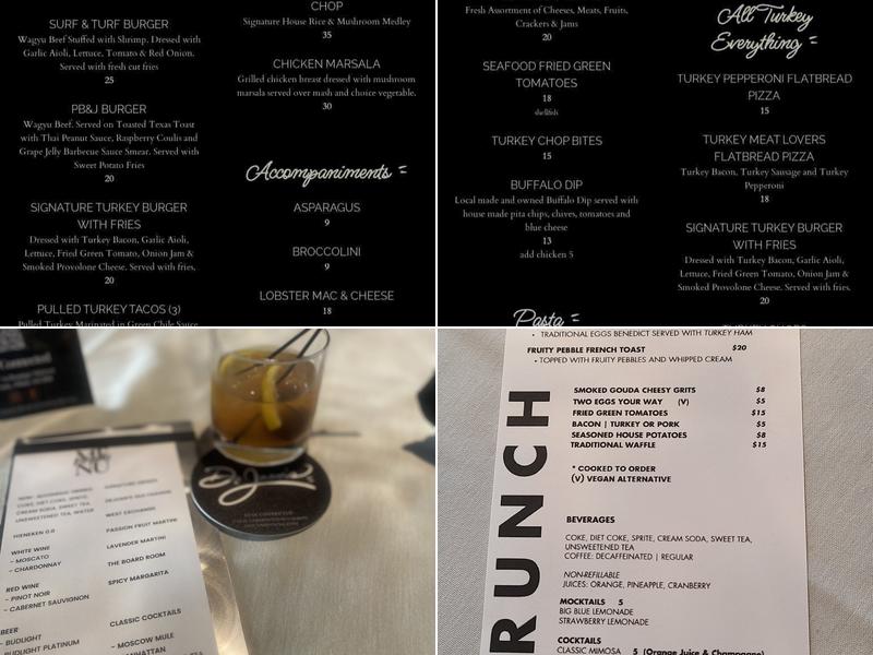 DeJuan's Dining Menu