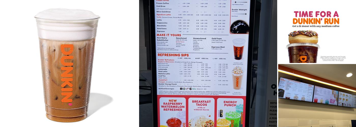 Dunkin' Menu