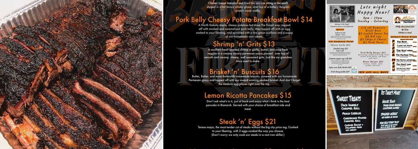 The Firepit Menu