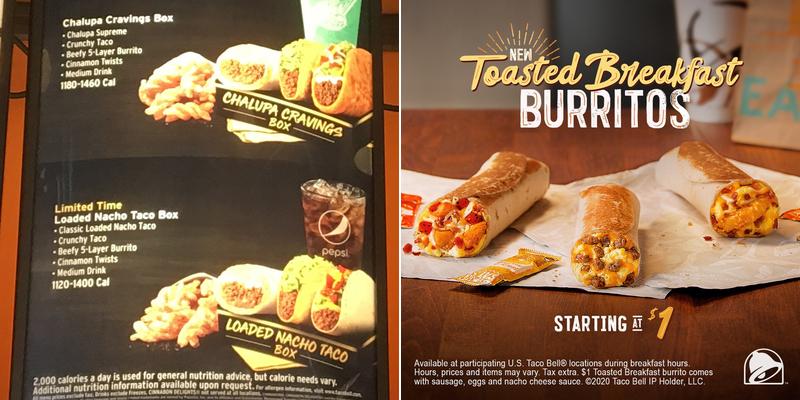 Taco Bell Menu