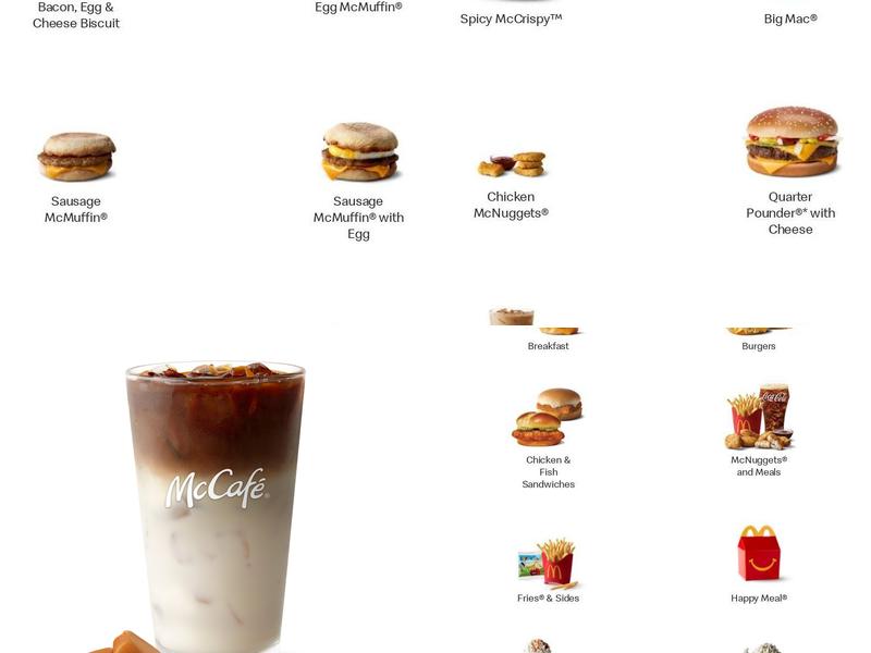 McDonald's Menu