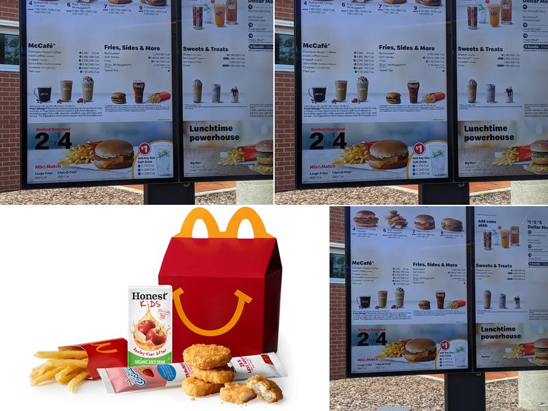 McDonald's Menu