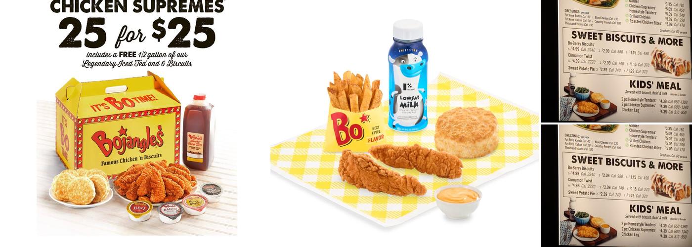 Bojangles Menu