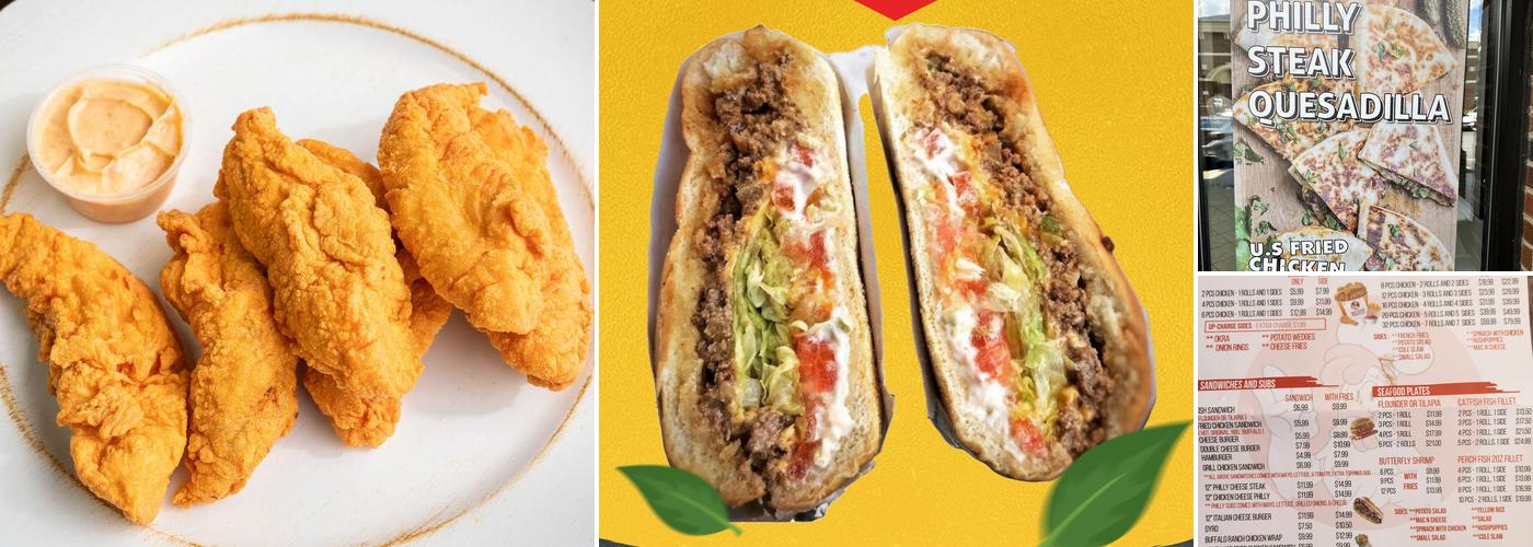 US Fried Chicken Menu