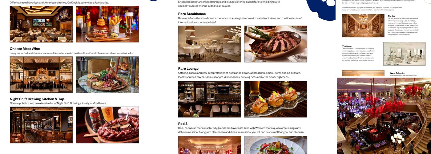 Center Bar Menu
