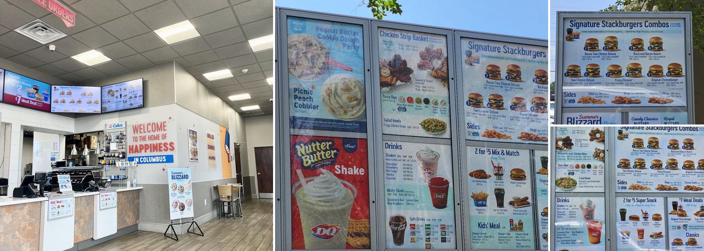 Dairy Queen Grill & Chill Menu