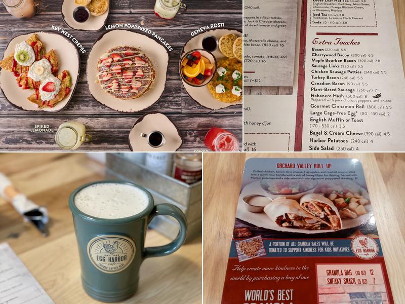 Egg Harbor Cafe Menu