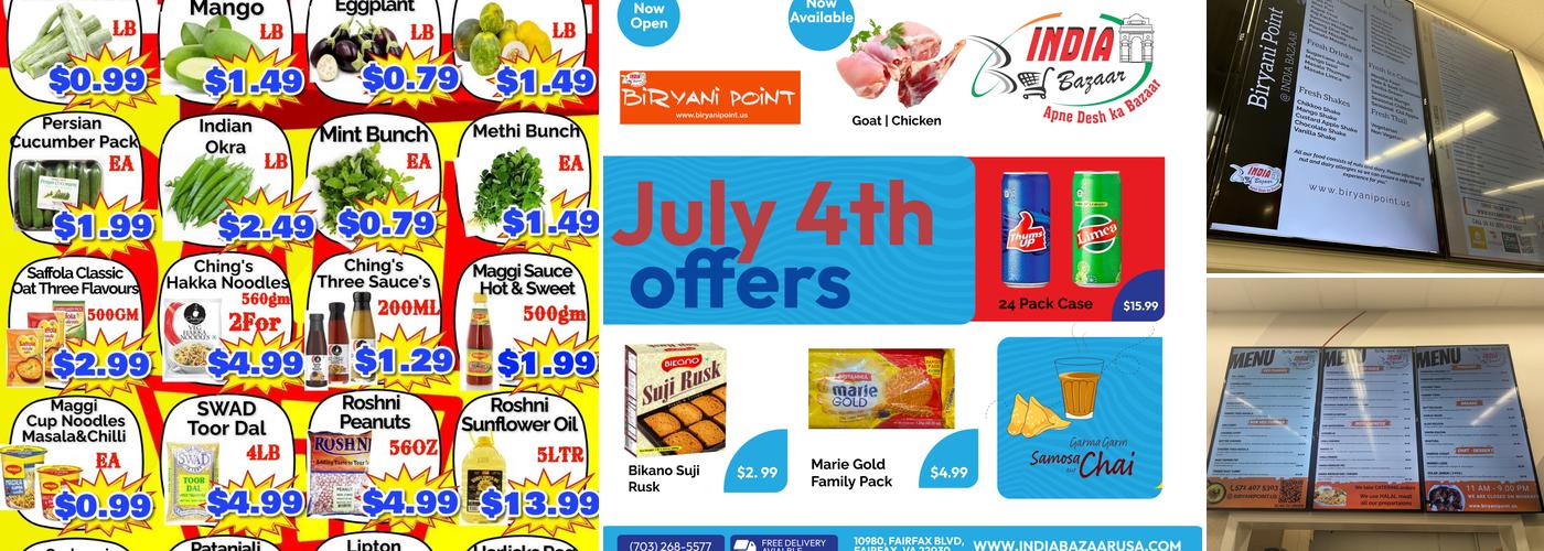 Biryani Point Fairfax Menu