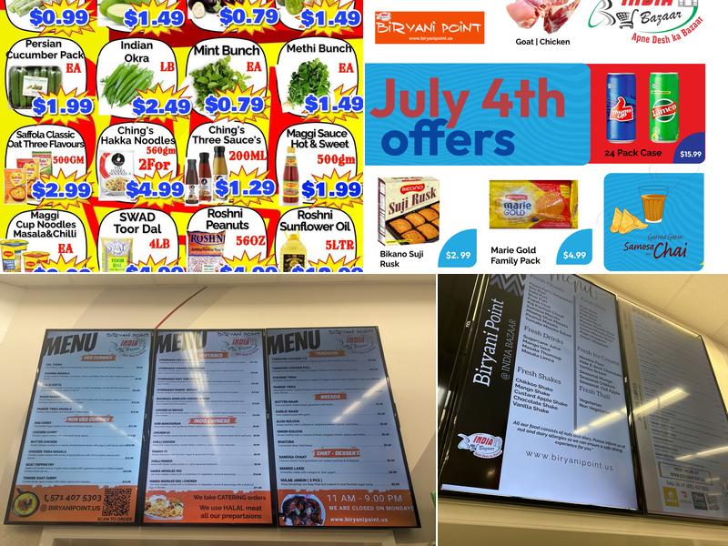 Biryani Point Fairfax Menu