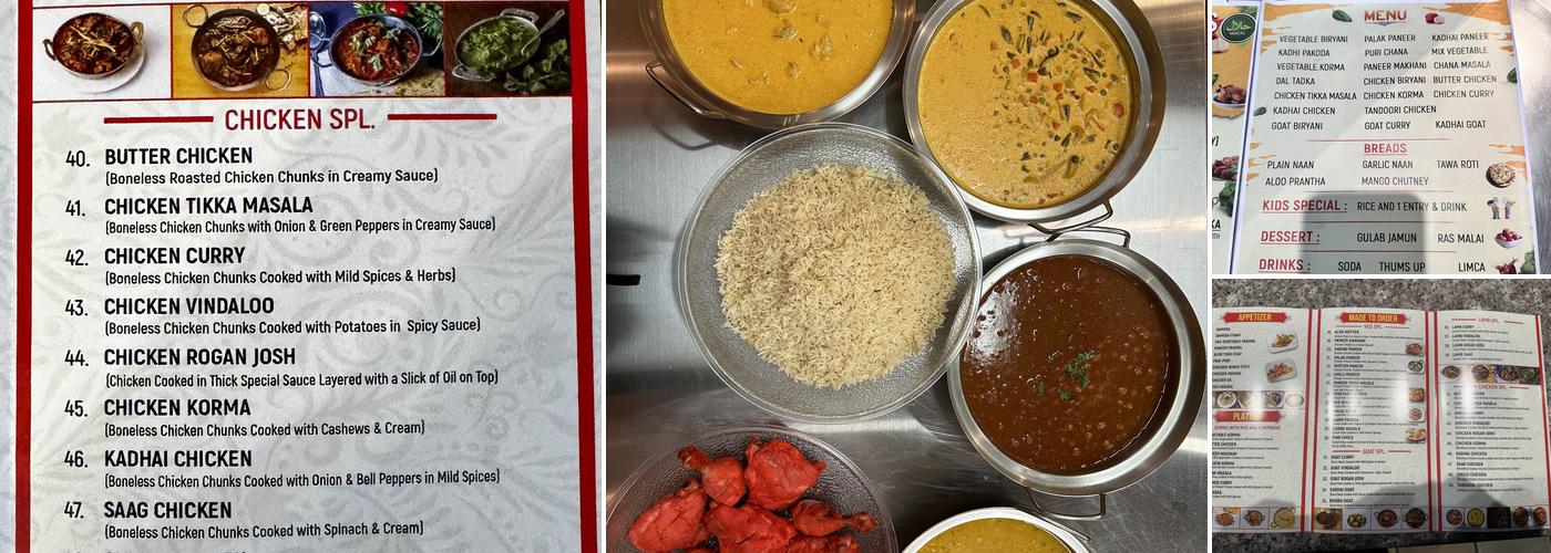 Curry Xpress Menu