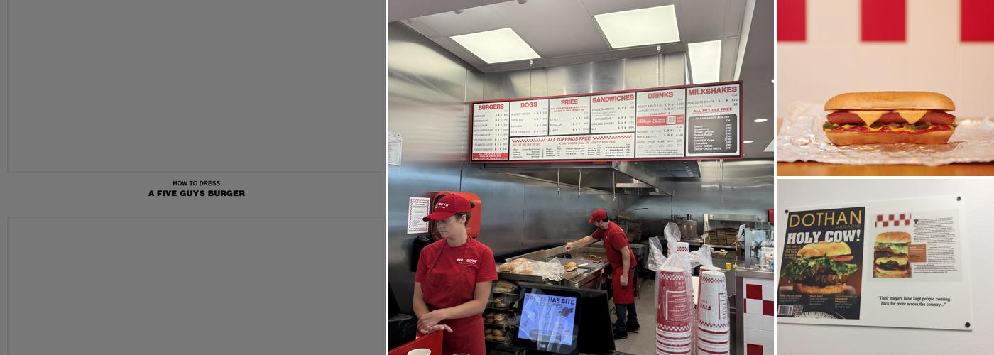 Five Guys Menu