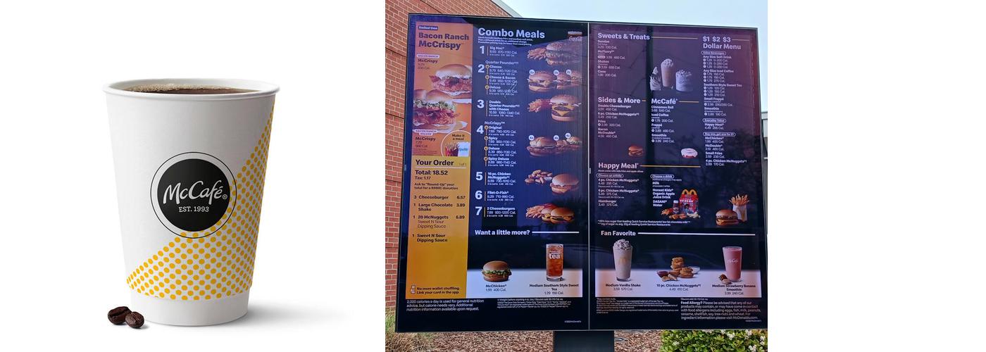 McDonald's Menu
