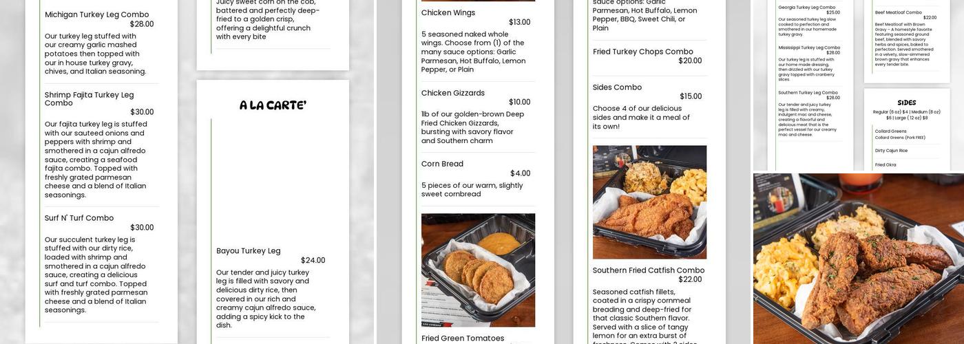 Sumtin' 2 Eat Menu