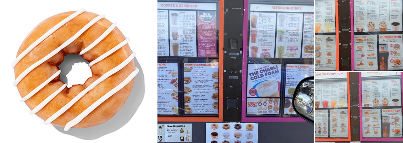 Dunkin' Menu