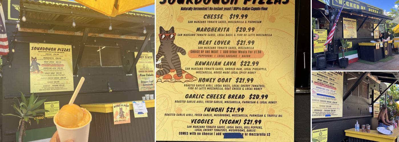 WICKED HI PIZZA Menu