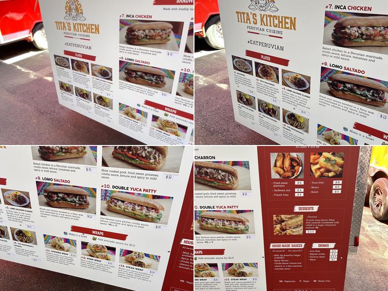 Tita's - Happy Valley Menu