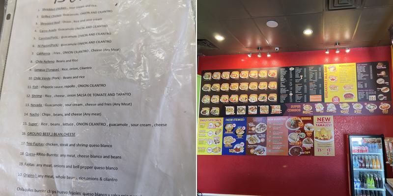 Habaneros Taco Grill #10 (E. Basic Rd.) Menu