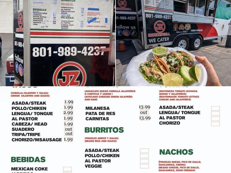 JZMexicanGrill Menu