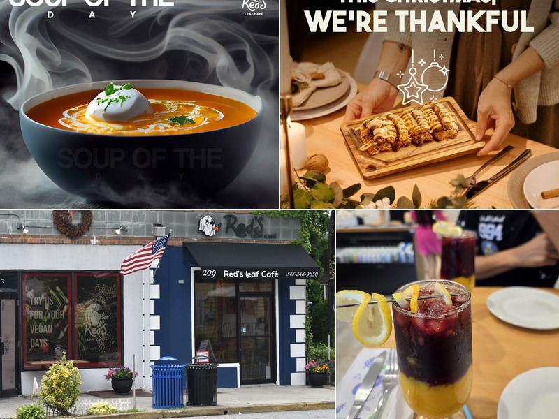 Red's Leaf Café 209 Main St, Metuchen