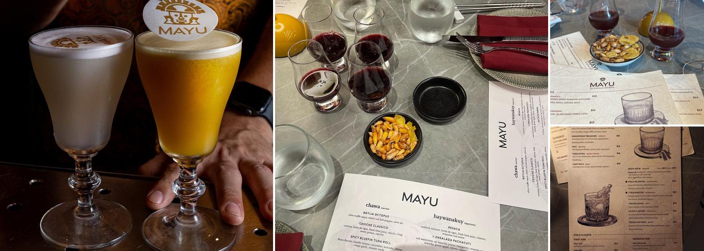 MAYU Menu