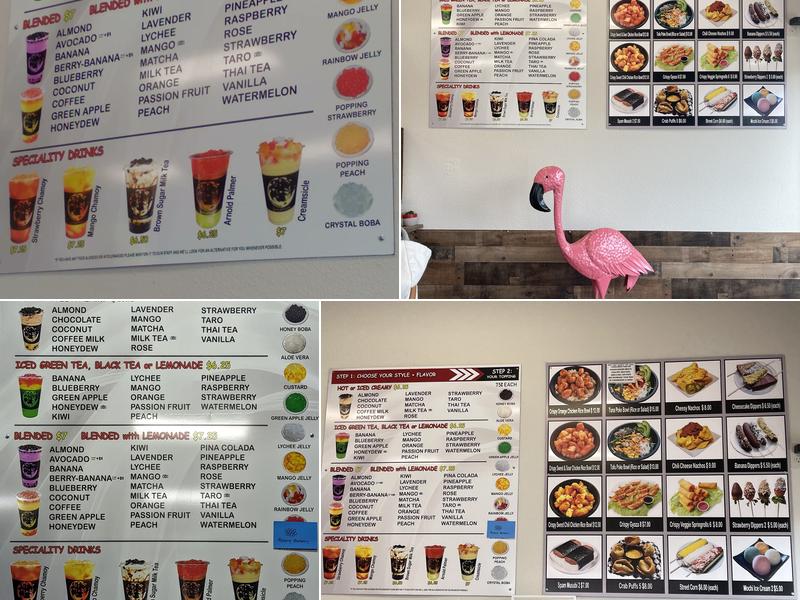 Bobablastic Molalla Menu