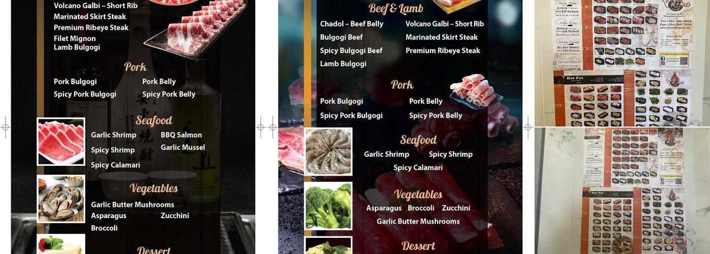 VOLCANO HOT POT & KOREAN BBQ, Montgomery Menu, Reviews (89), Photos