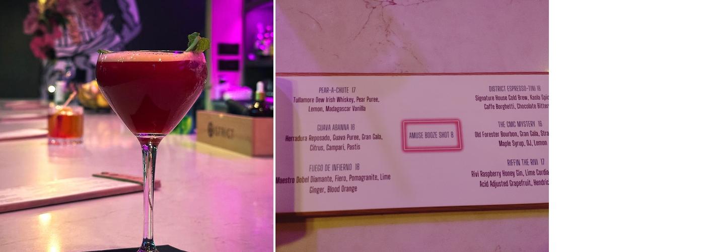 District Naples Menu