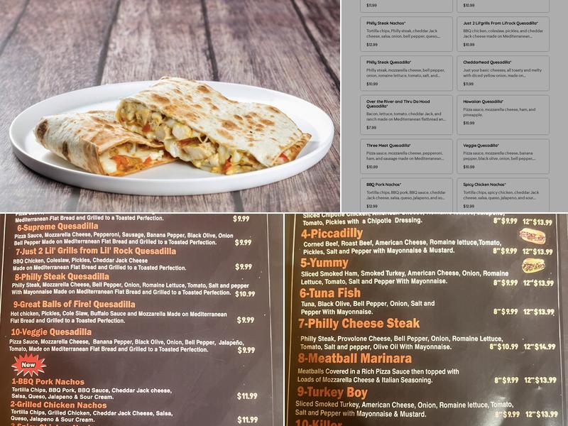 Subs Menu