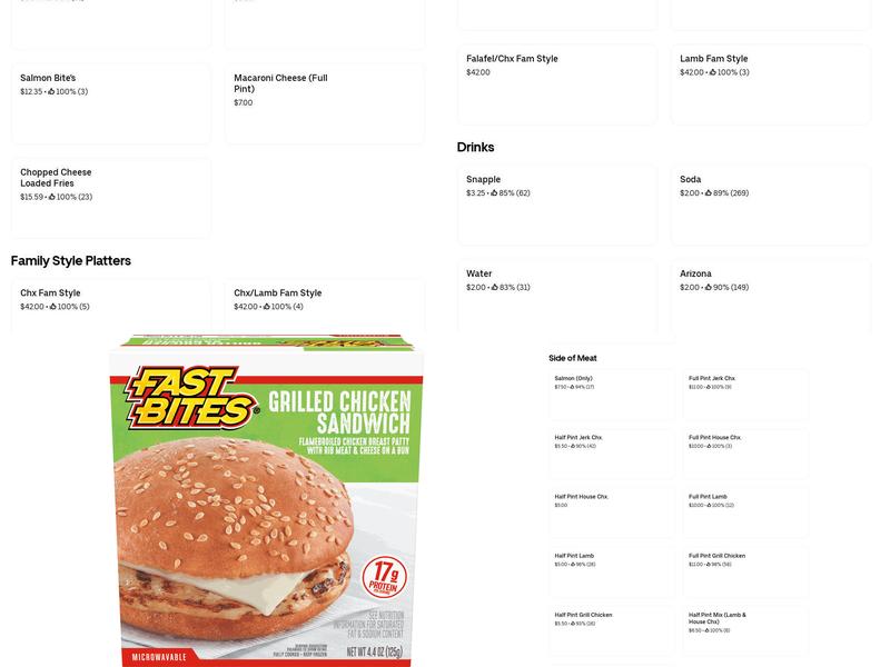 Halal Bros Grill Utica Menu