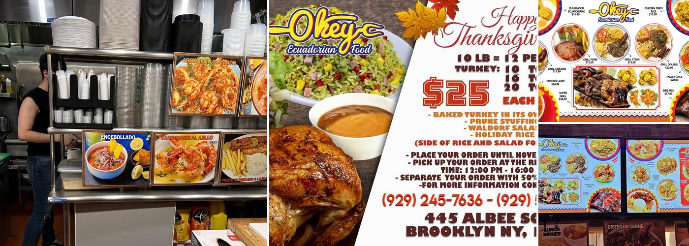 OKEY Sandwiches and Grill Menu