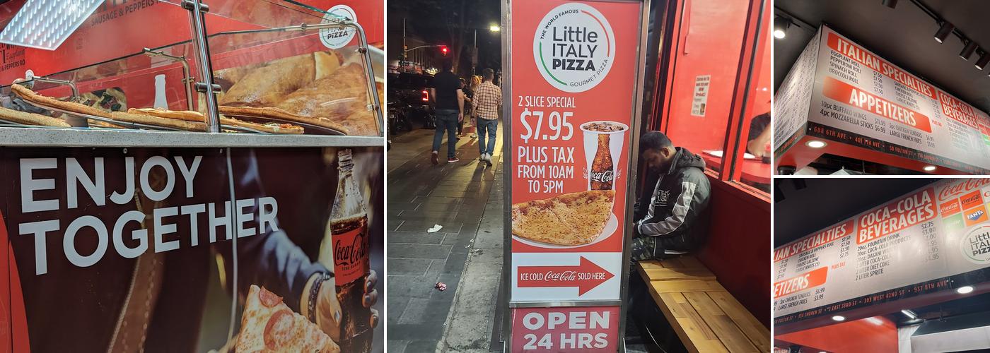 Little Italy Pizza - Bedford Ave Menu