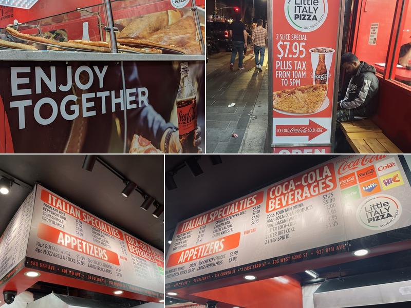 Little Italy Pizza - Bedford Ave Menu