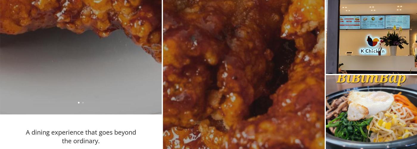 K Chicken Menu