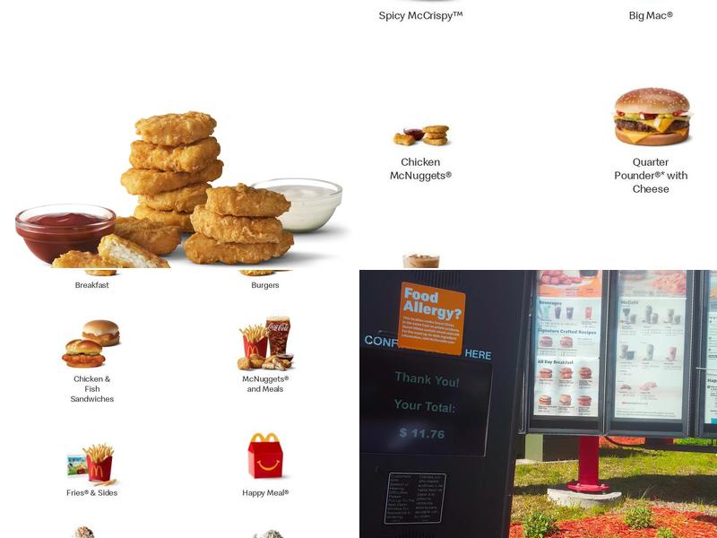 McDonald's Menu