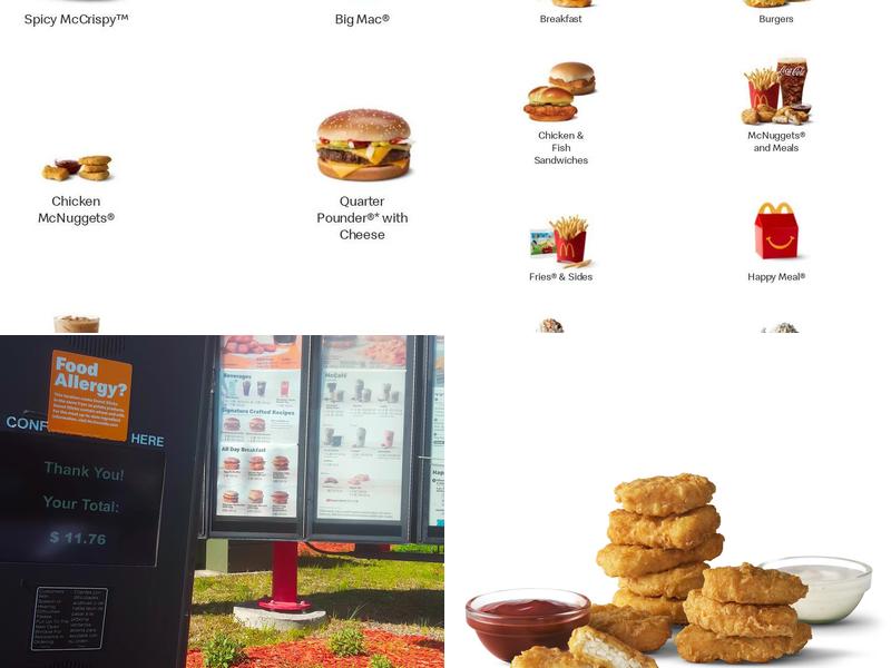 McDonald's Menu