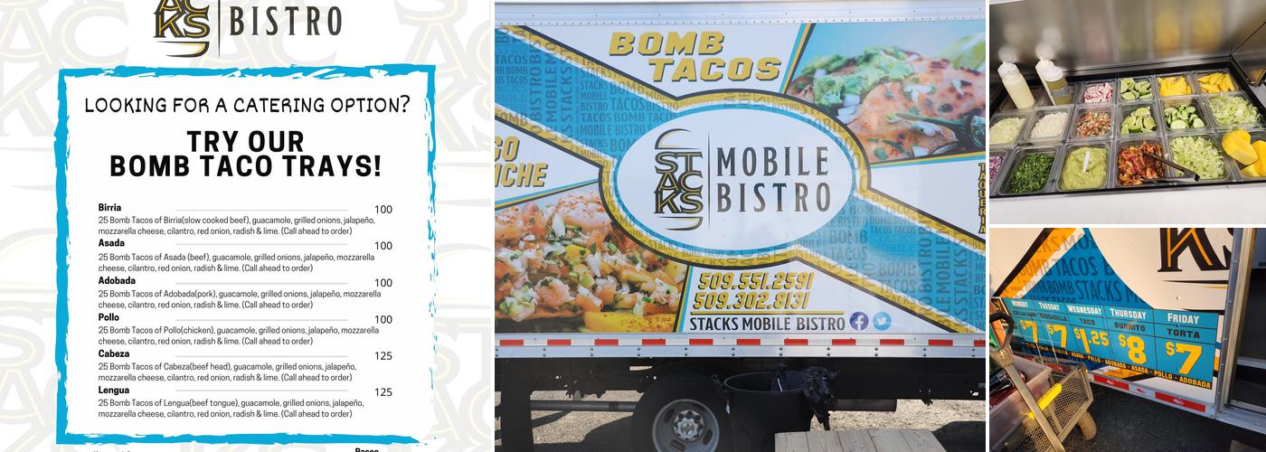 Stacks Mobile Bistro - Pasco Menu