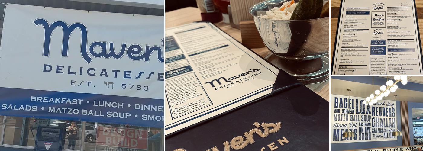 Maven's Delicatessen Menu