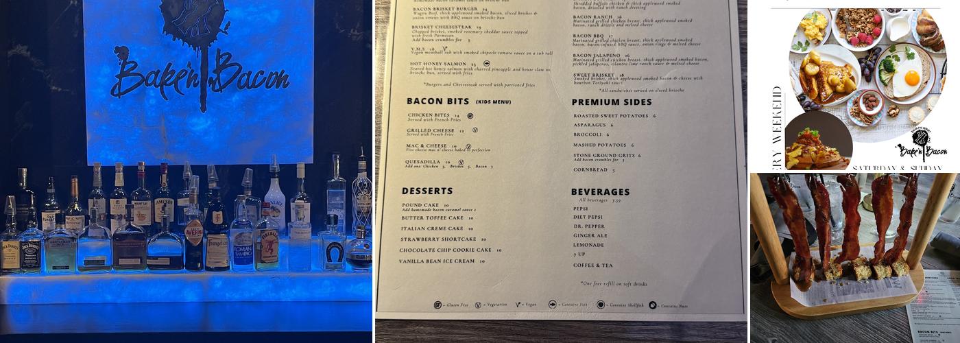 Bake'n Bacon Philadelphia Menu
